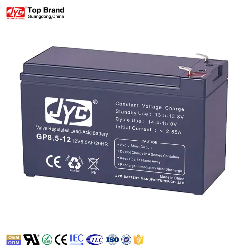 Sealed Maintenance Free Lead Acid Battery 12v 8ah 20hr VRLA Battery for UPS