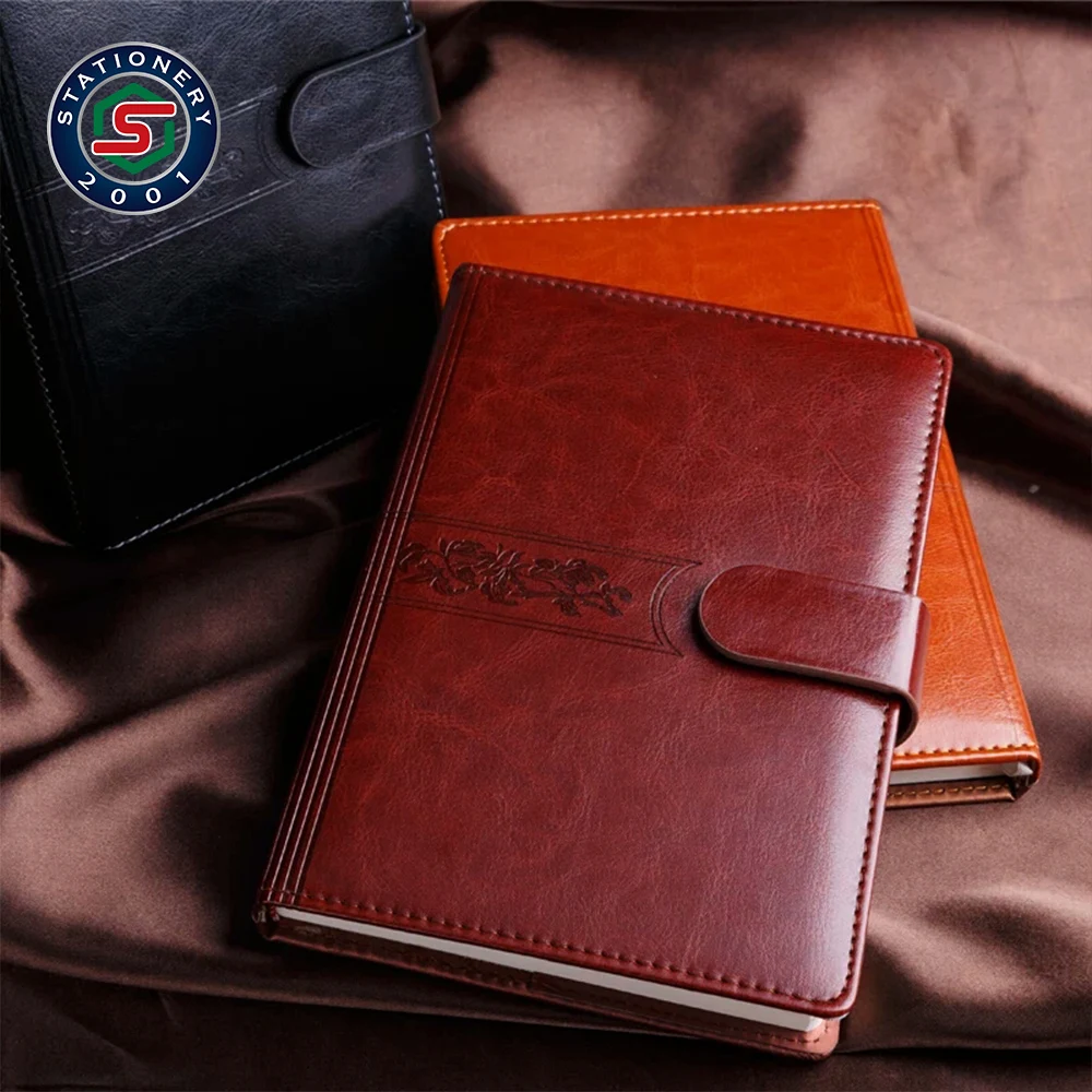 Cheap Good Quality Leather Notebook Organizer Notepad With Clasp Manufacturer Buy