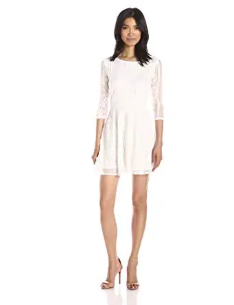 coast natural lucy lace shift dress