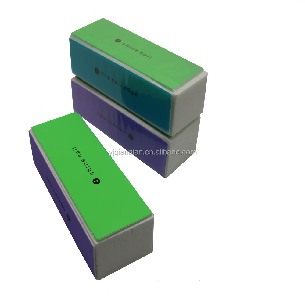 
4 Way Nail File Art Shiner Polish Buffing Block 