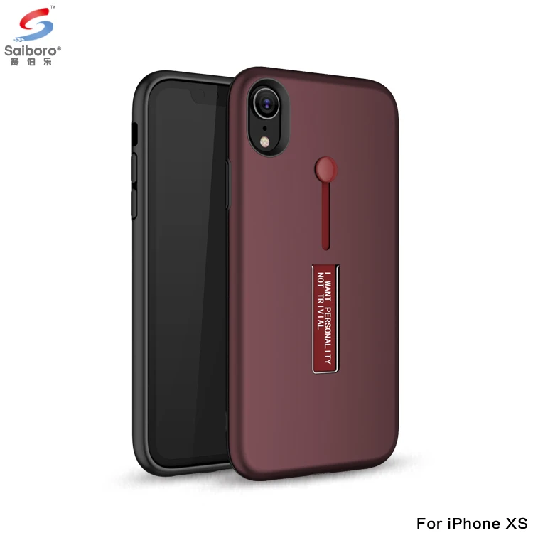 

Saiboro Anti slip for iphone xs case tpu pc 2 in 1 for iphone x s case premium, Multi-color;can be customized