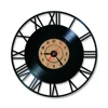 Roman Numerals Hollow Preciser Vinyl Record Wall Clock For Wall Decoration
