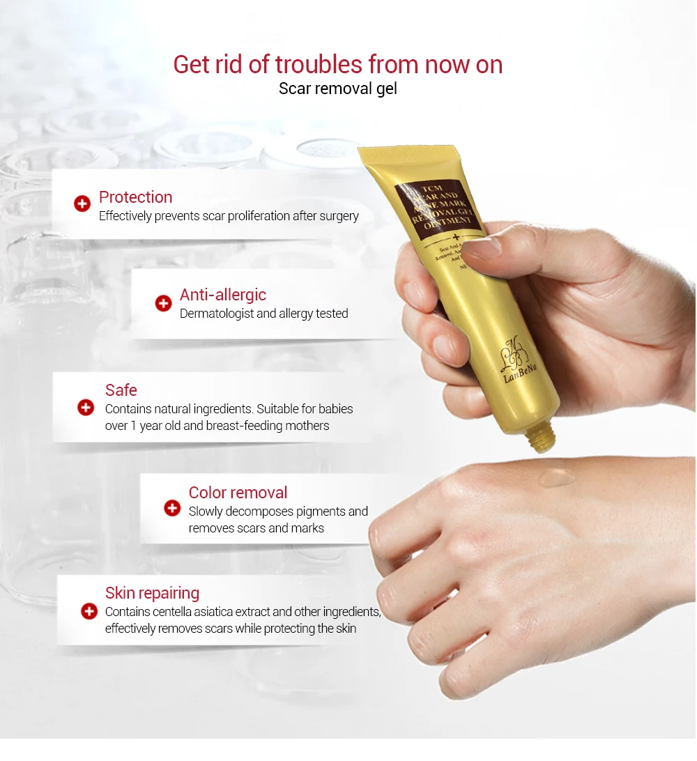 Lanbena Tcm Scar And Acne Mark Scar Removal Gel Ointment Free Shipping
