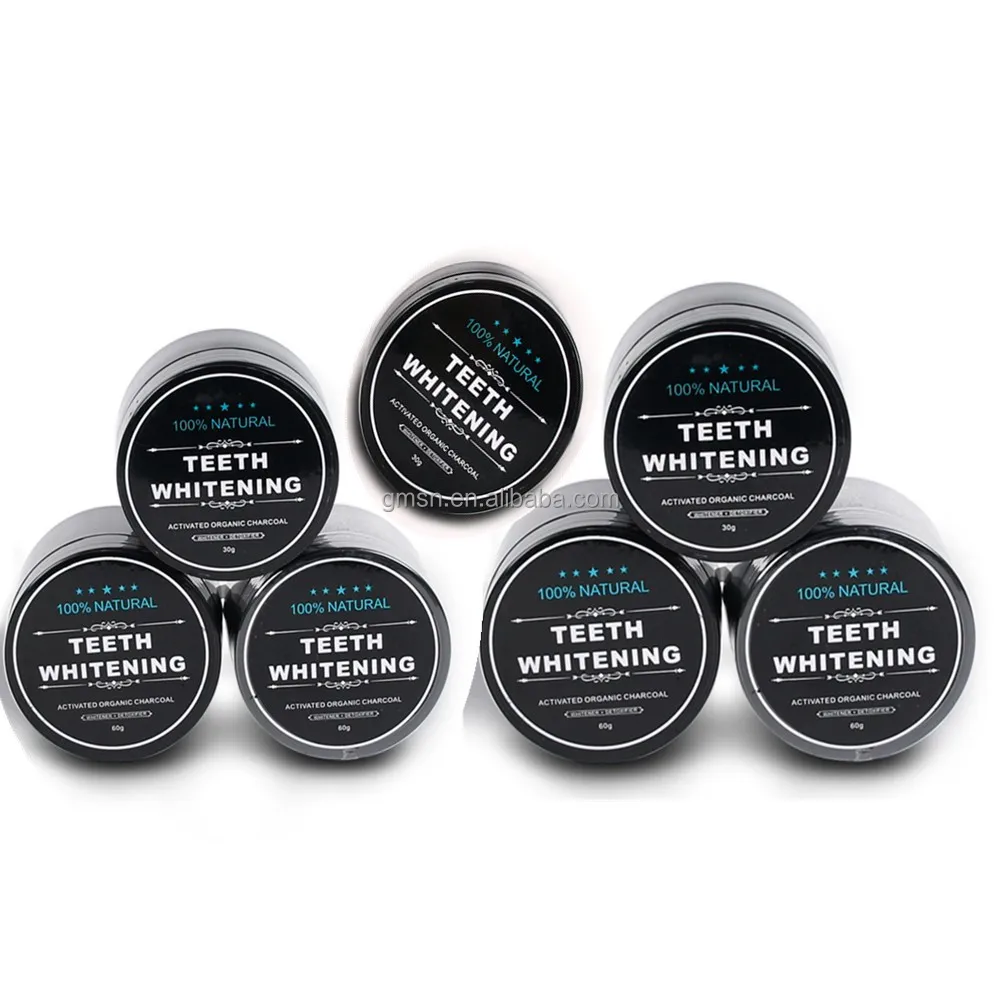 

private label Activated Charcoal Teeth Whitening powder, Black