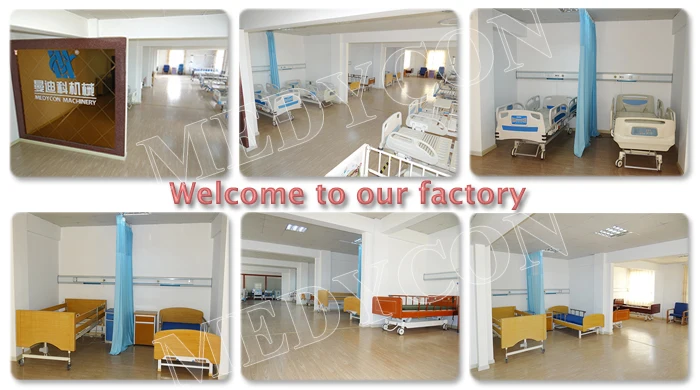 hospital bed show room_pink