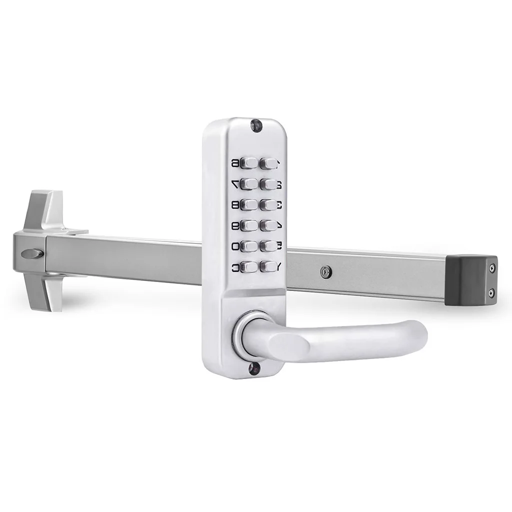 Keyless Mechanical Digital Panic Bar Door Lock Buy Panic Door Lock