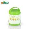 Wholesale colorized stainless steel carrier lunch box with plastic surface