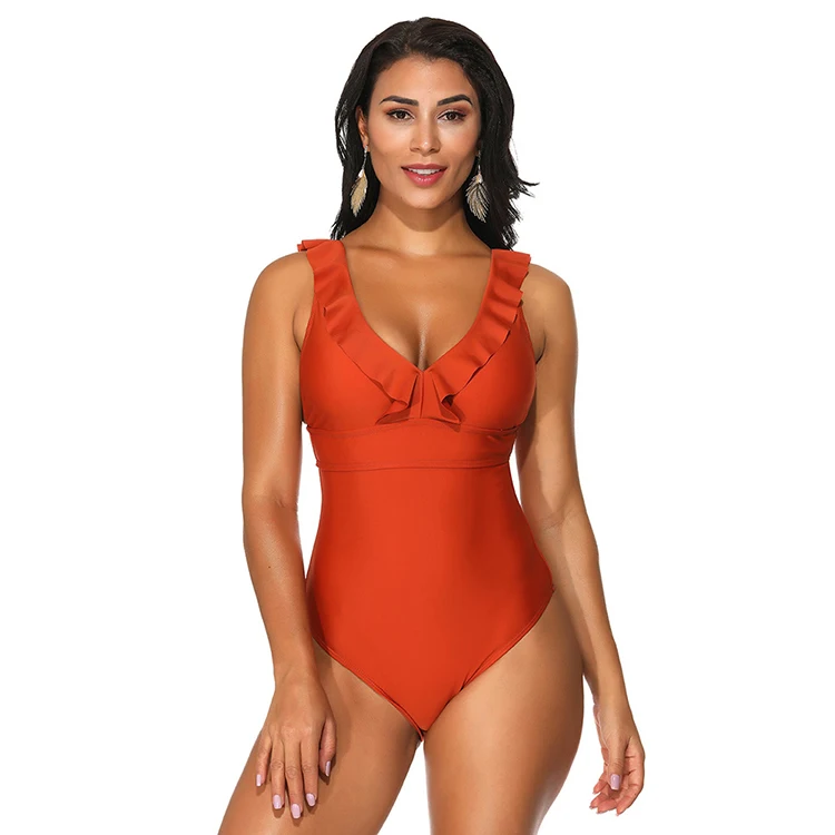 

2019 Customization Latest Design Split Brazilian Two Piece Set Women Sexy Bathing Suit One Piece, Black;purple