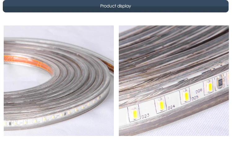 Cost-effective led waterproof light strip 60pcs/m led strip light