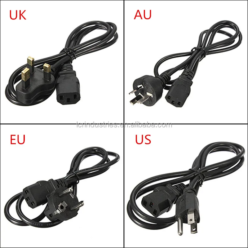 6ft Iec C19 Female To 3prong Male Eu Plug Power Charger Cable Cord Buy C19 To C13 Power Cord