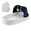 New foldable massage bed in new foldable fabric baby crib