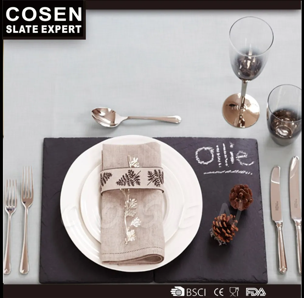 UK Market Best Selling Products Heart Shape Slate Stone Coaster