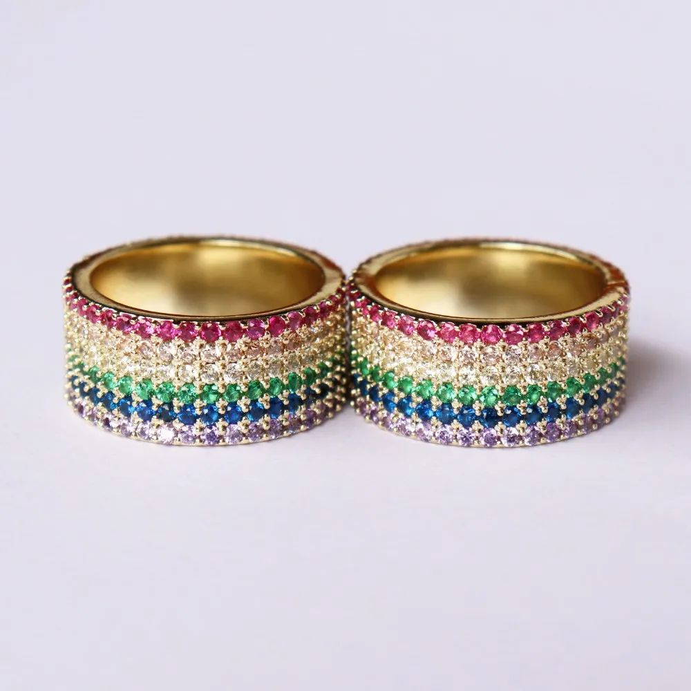 2019 Wholesale Gold Plated Miami Jewelry Micro Pave