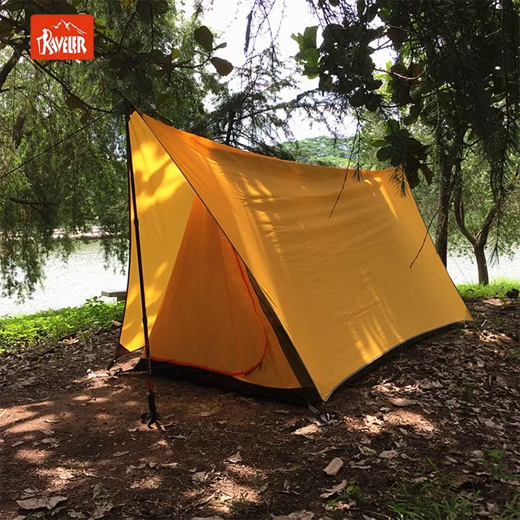 2018 New Arrival Portable Lightweight Triangular Prism House Camping Tents Outdoor For 2 Persons