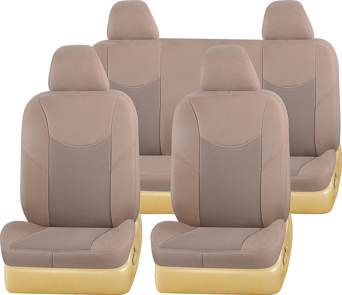 Factory Supplies 5 Seats 13pcs Gray Car Seat Covers For Dubai 40/60