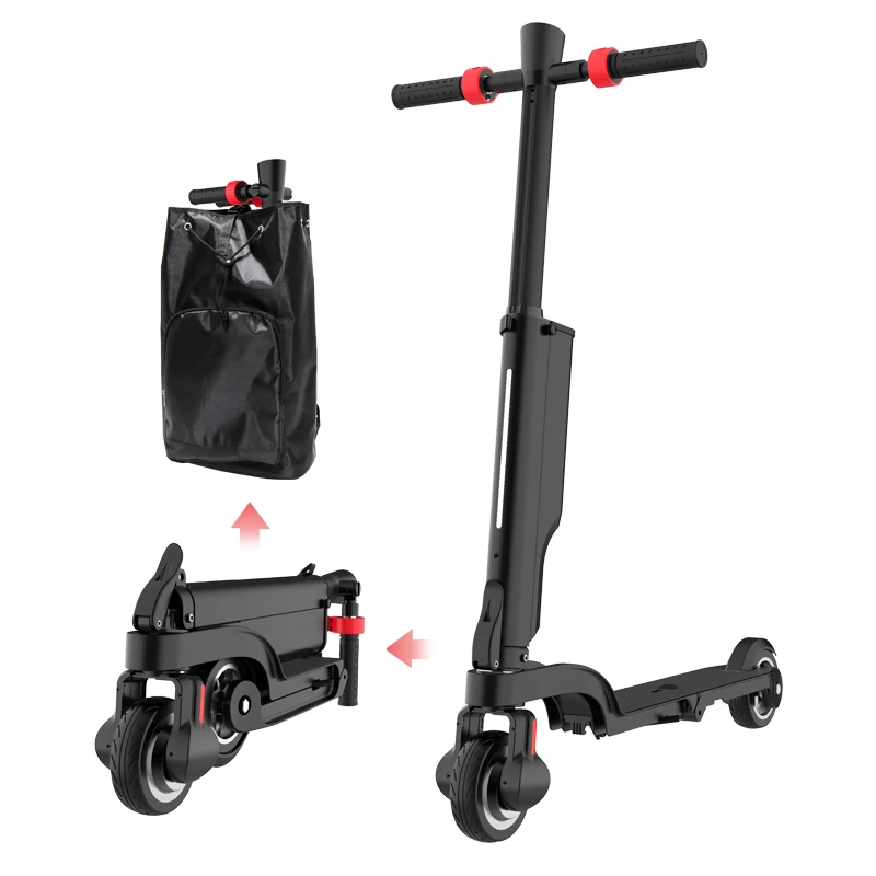 

Hottest two wheels cheap electric scooter bike smart four folds 3 step scooter removeable battery