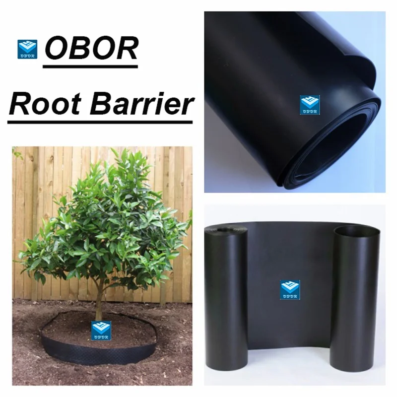 Plastic Hdpe Geomembrane Road Root Barrier/edge/fence Isolation