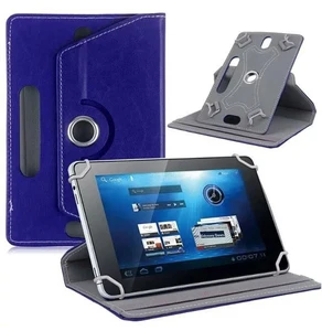 Rotating PU Leather Tablet Stand Case 7 10.1 Inch Tablets