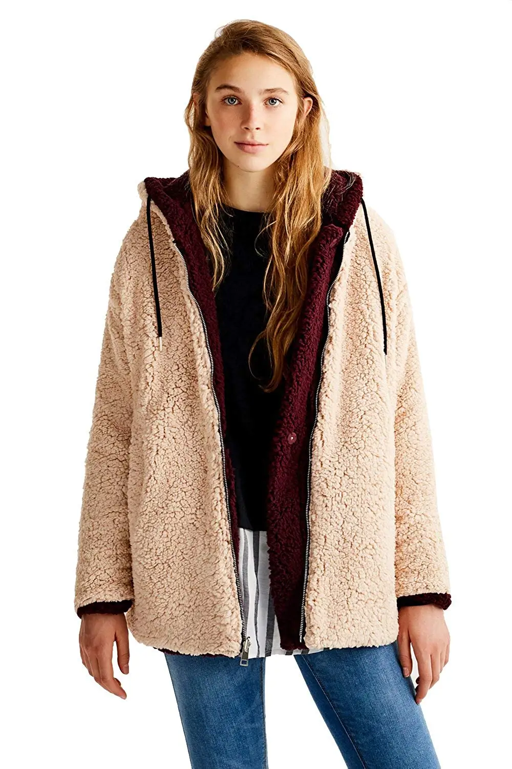 ladies teddy fleece