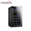 Model BCW-50 thermoelectric wine fridge for 18 bottles single zone dual zone for wine display cooler