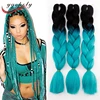 24inch 100g synthetic super x braids hair extension expression x style hair braids ombre crochet jumbo braids