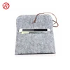 Multi-Functional Eco-friendly Wool Felt Mobile Phone Case With Custom Logo