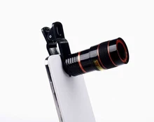 Universal 8X Optical Zoom Telescope Camera Mobile Phone Lens For Lenovo a706 z1 z2 p1 p1m z90 s90 A8 A806 glass + metal lenses