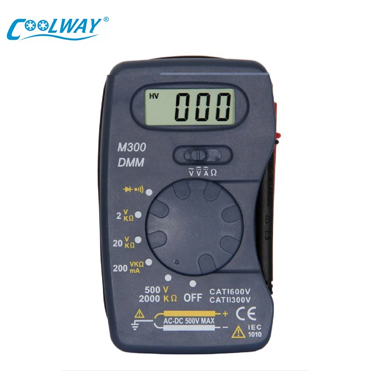 High Quality Professional Smart Refrigeration Parts ACR Service and Maintenance High Precision Digital Multimeter Pocket