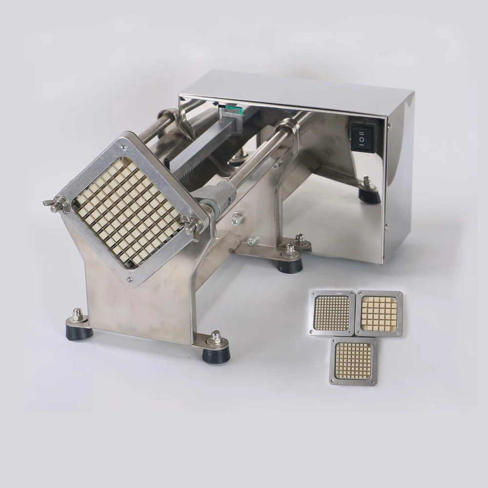 Electrical Potato Chips Making Machine Fresh Potato Carrot Cutter Sweet