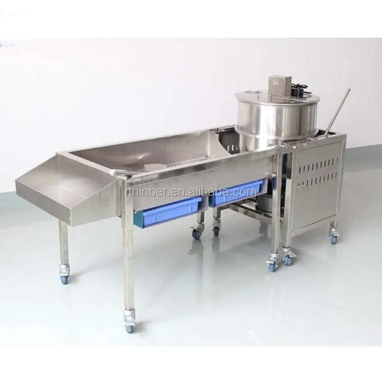 China Stainless Steel Commercial Caramel Kettle Corn Popcorn Machine