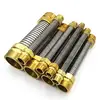 Factory direct selling 304 stainless steel With Copper Fitting corrugated air conditioning fan coil