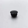 F-110-X Black pp threaded end cap / rubber insert end bung/ 28mm pipe end plug