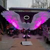 Fashional Angel Wings With LED Light garden decoration