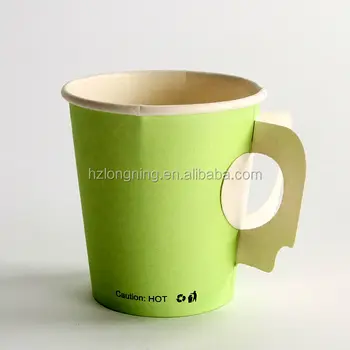 cup paper handle larger