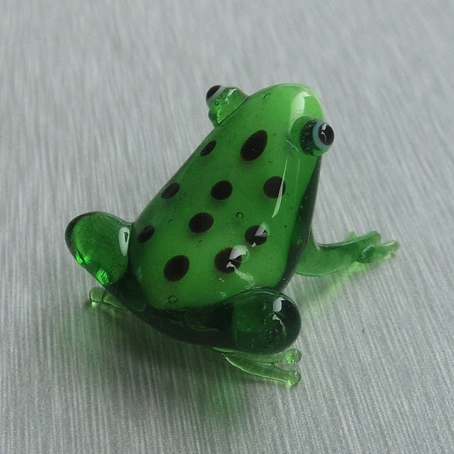 murano art glass frog handmade creative gift collectible