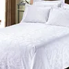 China factory comfortable white double bedsheet set