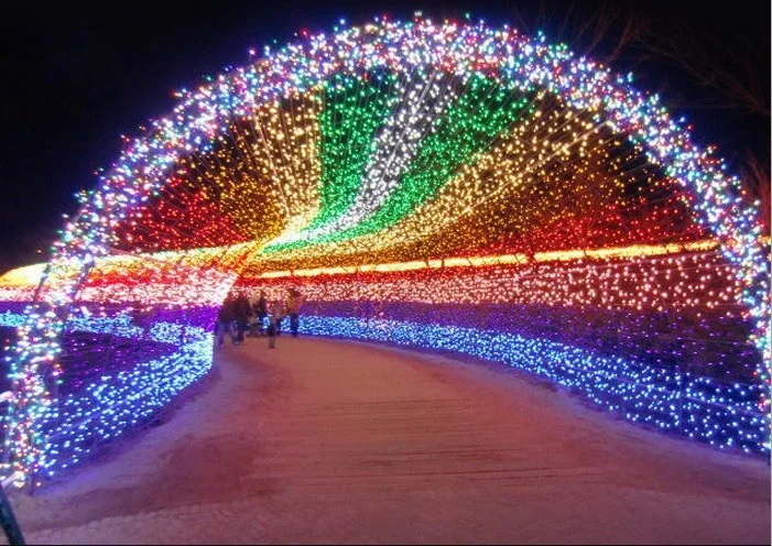 Outdoor Waterproof Walk Through Led Christmas Archway Arches Lighting ...