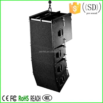 dual 10 inch line array speaker box Q1 