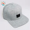 Custom embroidery woven label washed cotton snapback caps adjust organic snapback caps wholesale