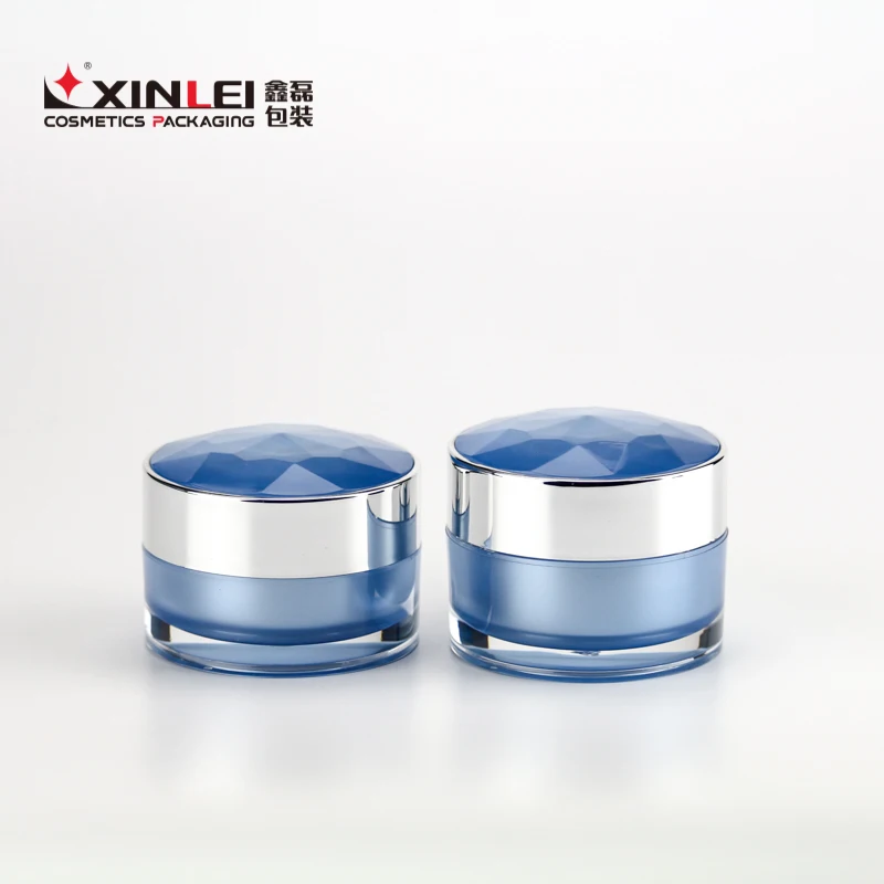 
Double wall PLASTIC jar cosmetic 15 gram 30 gram 50 gram 