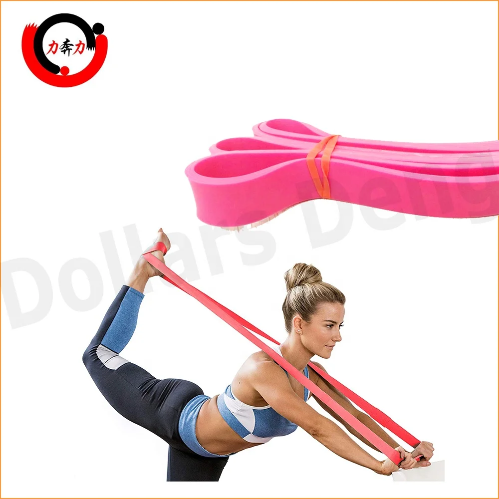 

Ballet Stretch Band for Leg Stretching in Dance, Gymnastics, Cheerleading & Ice Skating, Pink