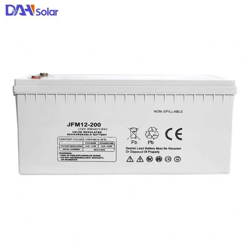 
18650 rechargeable deep cycle gel battery 12V 100Ah 150Ah 200Ah Ups battery 