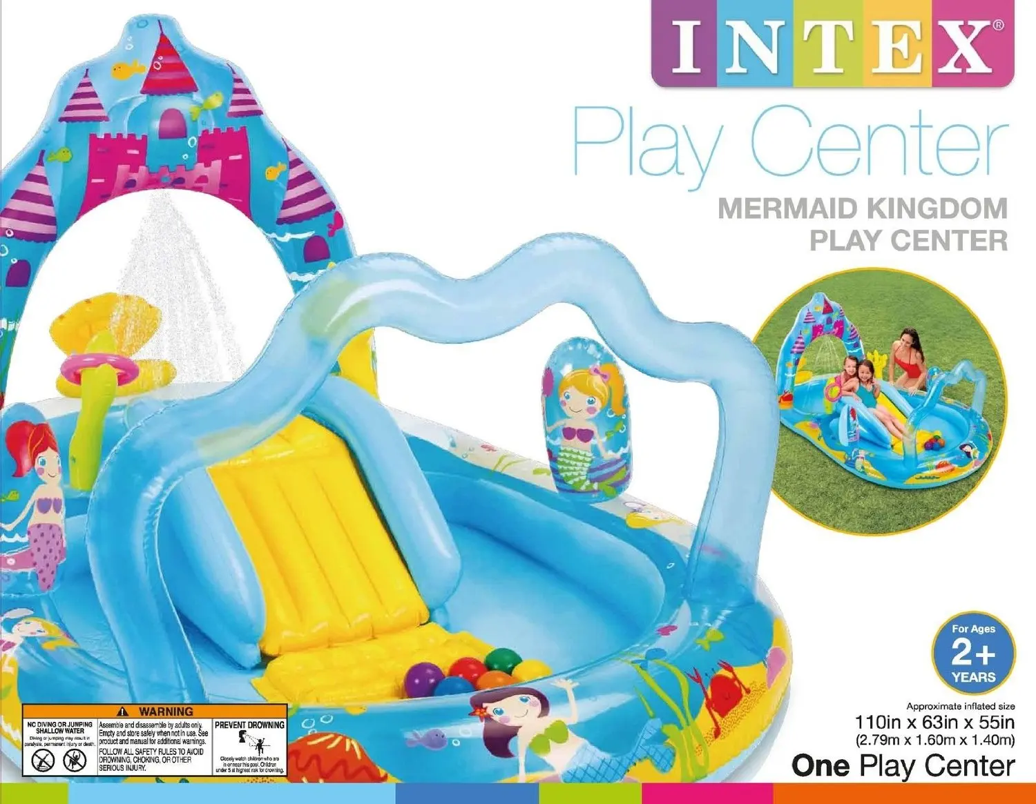 intex mermaid pool