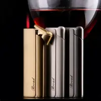 

BD274-1shanqiao yanzhen 2017 China YIwu factory new hot selling Metal gas windproof lighter