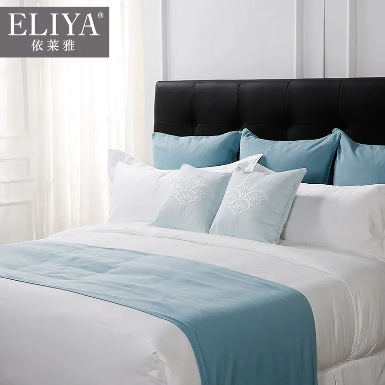 Hotel Luxury Bed Sheets Set 1800 Series Platinum Top Quality Queen