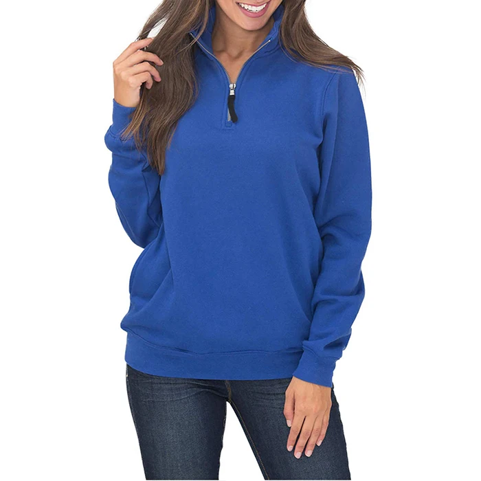 quarter zip pullover wholesale