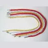 canvas bag pp rope handle with metal tips