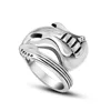Stainless Steel Death Metal Band Guitar Casting Ring