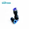 Light Weight One Touch Nylon Hydraulic Straight Quick Connector Fittings for Hydraulic Fluid SYE-SMC-TUB003
