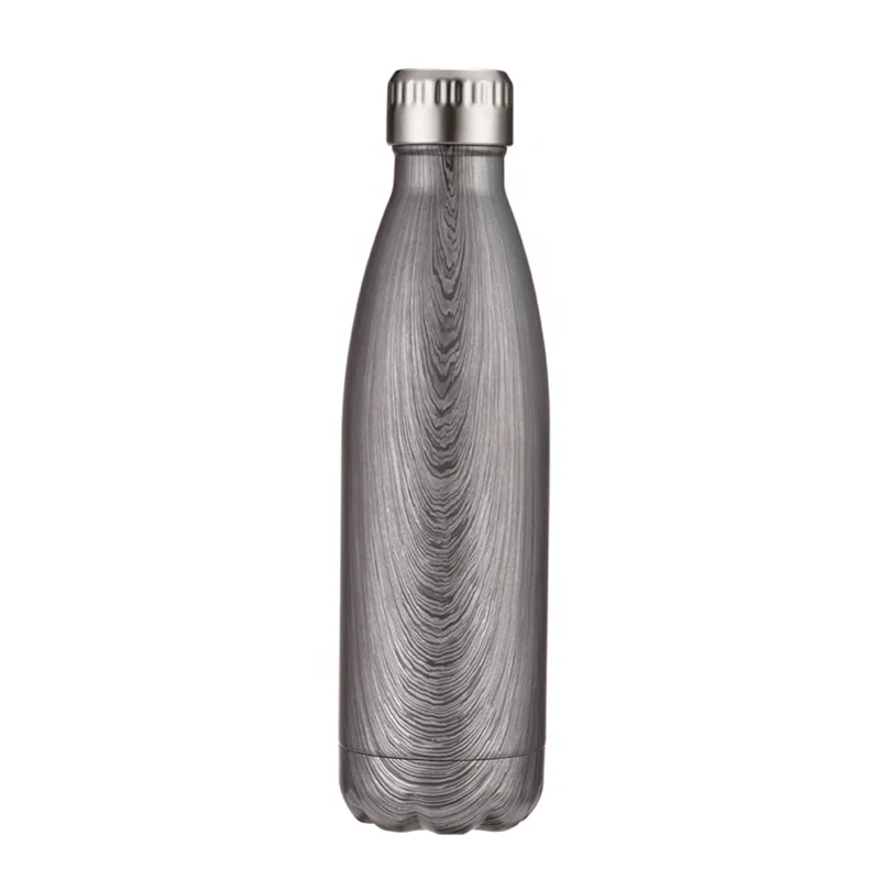 

500ml Hot Sale Cola Shaped Stainless Steel Water Bottle Vacuum Insulation Sports Bottle, Customized color acceptable